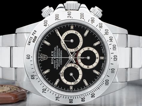 rolex daytona quadrante nero usato prezzo
